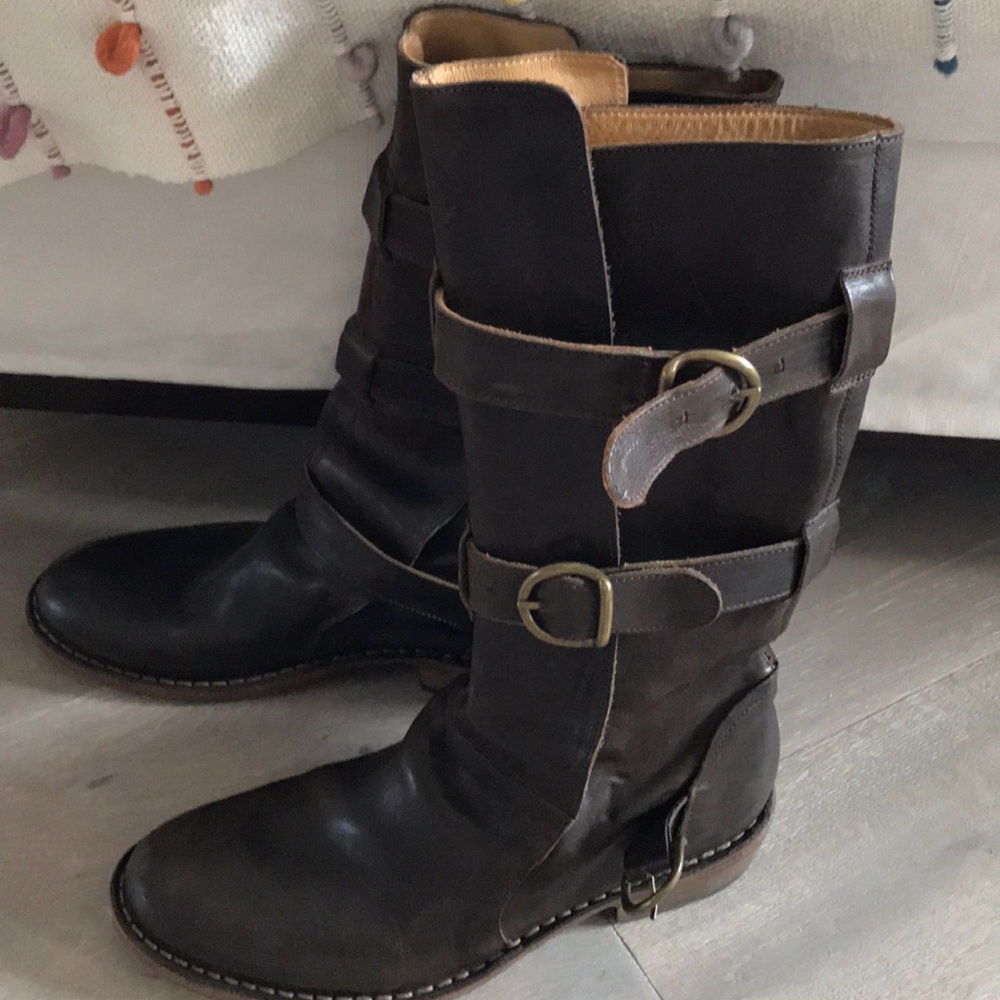 Classic Fiorentini Baker biker boots